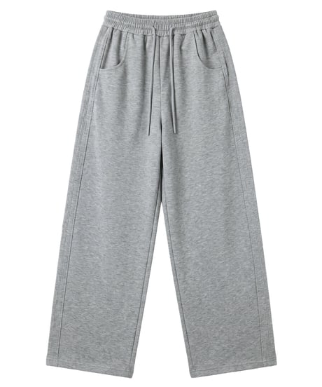 drawstring wide pants / 2color　hm3257