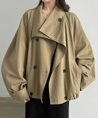balloon hem jacket / 2color　hm3228