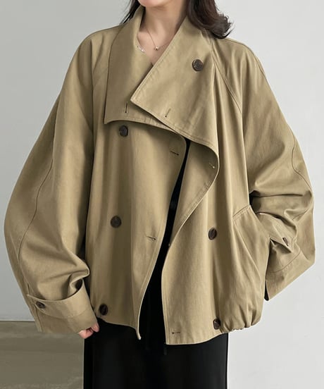balloon hem jacket / 2color　hm3228