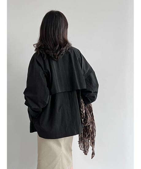 minimal collar jacket / 2color　hm3254