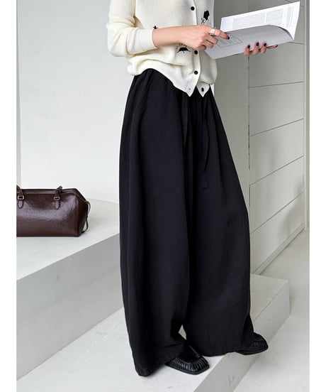 tencel wide pants / 3color　hm3289