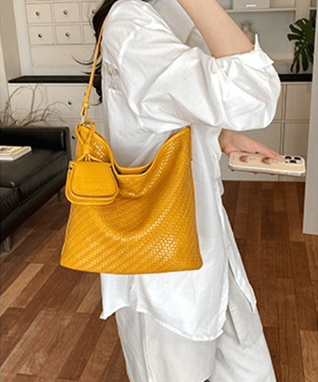 woven shoulder bag / 5color　hm3026