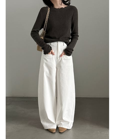patch pocket pants / 2color　hm3255