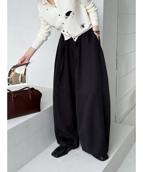 tencel wide pants / 3color　hm3289