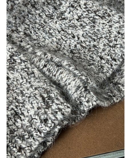 marled wool vest / 3color　hm3226