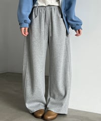 drawstring wide pants / 2color　hm3257
