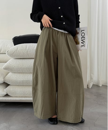 cocoon wide pants / 3color　hm3284