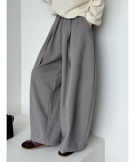 tencel wide pants / 3color　hm3289