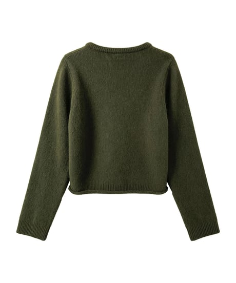 soft crew cardigan / 3color　hm3266