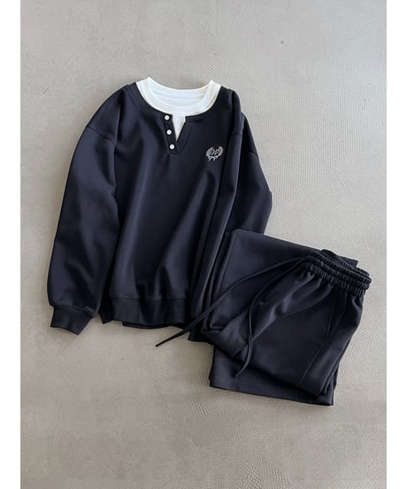 layered sweat set-up　hm3256
