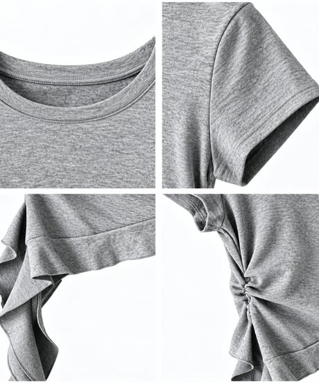 sidetie slim tee / 3color　hm3085