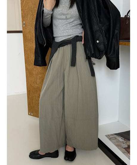 cocoon wide pants / 3color　hm3284