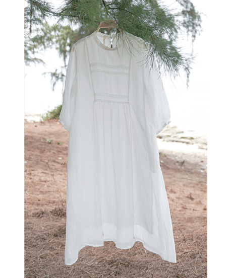 linen tie dress　hm2994