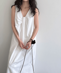 twist back dress / 3color　hm3020