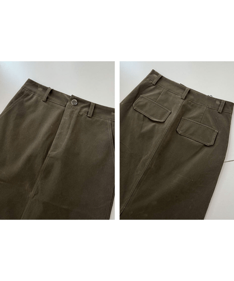faux leather skirt　hm3237