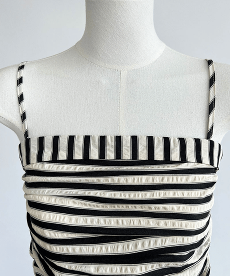 striped cami dress　hm3021