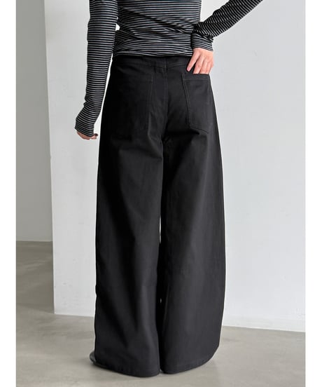 patch pocket pants / 2color　hm3255
