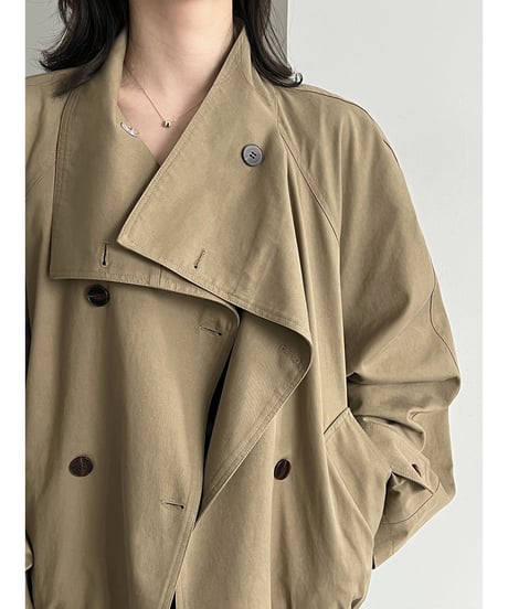 balloon hem jacket / 2color　hm3228