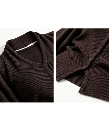 halter knit set / 3color　hm3243