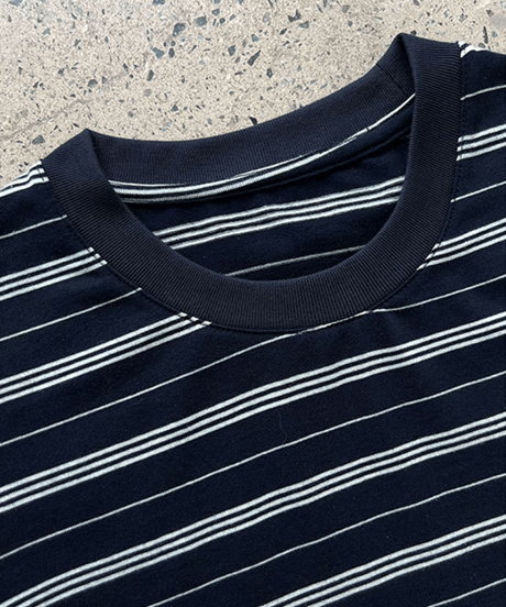 stripe loose tee / 2color　hm3216