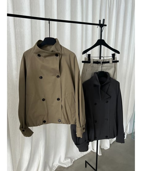 balloon hem jacket / 2color　hm3228
