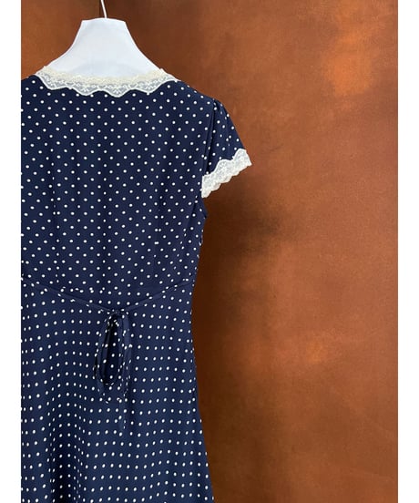 lace polka dress　hm3010