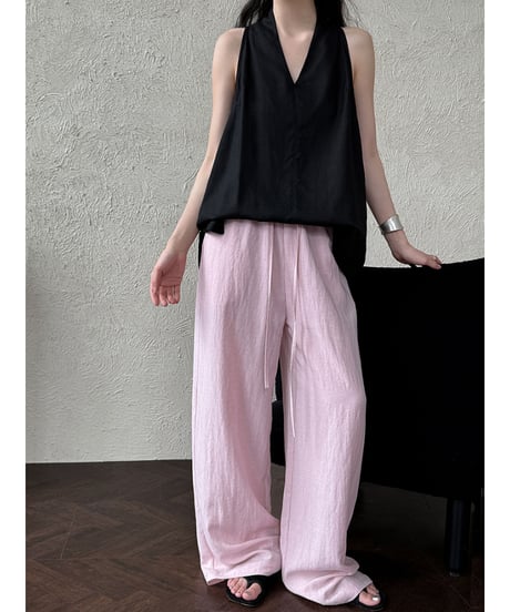 relaxed straight pants / 4color　hm3018