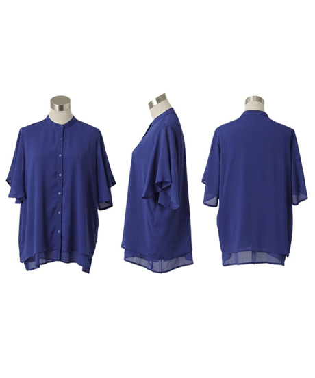 sheer dolman shirt / 3color　hm3002*