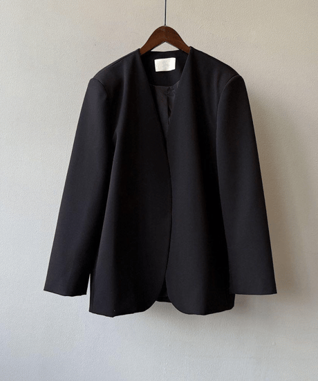 collarless tailored jacket　hm3276