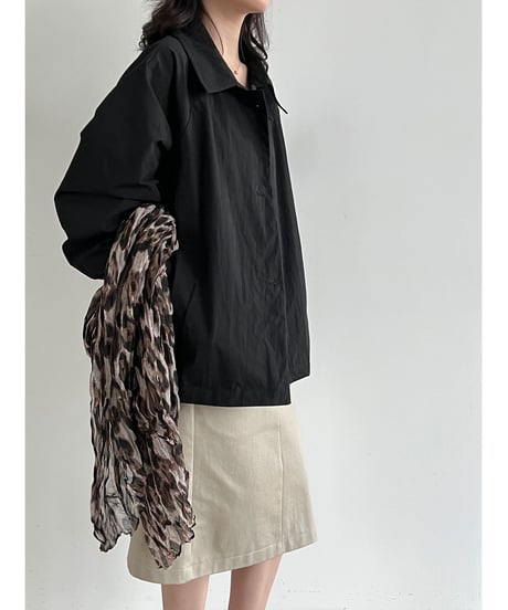 minimal collar jacket / 2color　hm3254