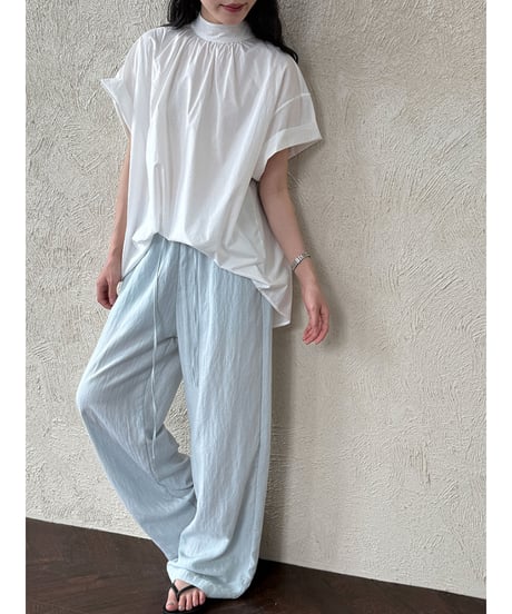 relaxed straight pants / 4color　hm3018
