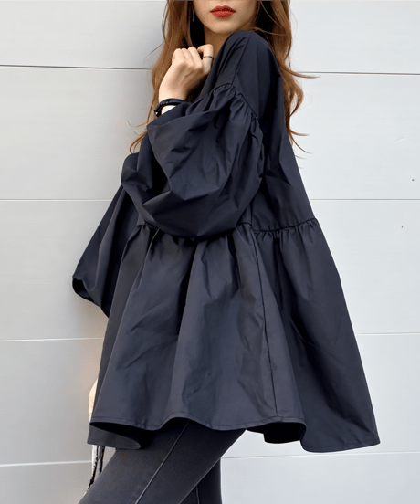 volume sleeve blouse / 2color　hm2571