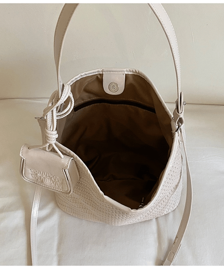 woven shoulder bag / 5color　hm3026