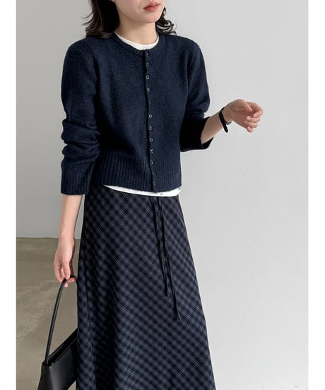 wool blend cardigan / 4color　hm3249