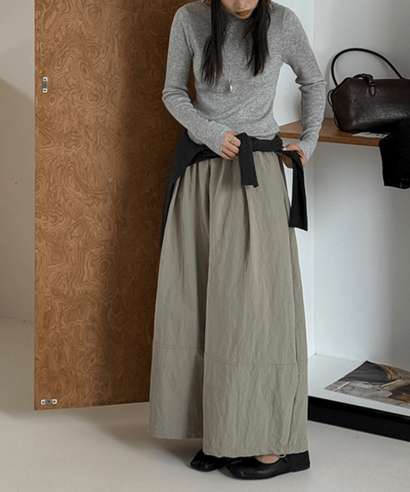 cocoon wide pants / 3color　hm3284