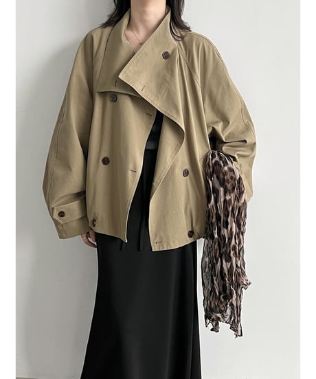 balloon hem jacket / 2color　hm3228