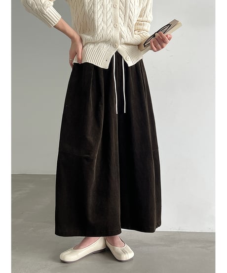 corduroy wide pants / 2color　hm3231