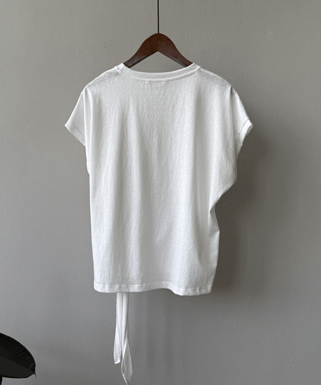 twist hem blouse / 2color　hm2407
