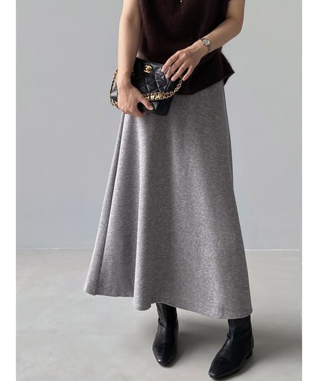 flowing a-line skirt / 4color　hm3286