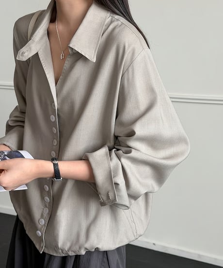 relaxed dolman shirt　hm3279