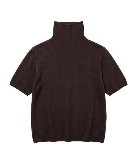 short-sleeve turtleneck top / 4color　hm3263
