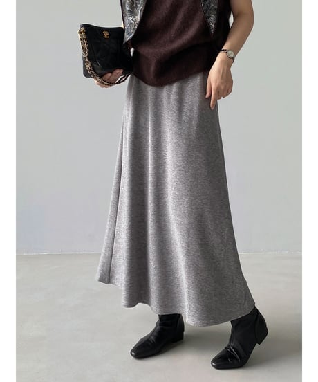 flowing a-line skirt / 4color　hm3286