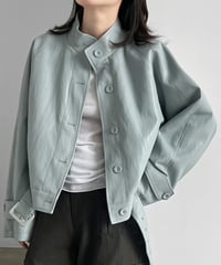 belted biker jacket / 2color　hm3248