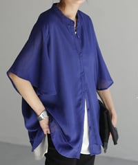 sheer dolman shirt / 3color　hm3002*