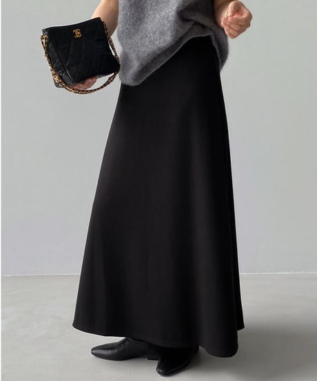 flowing a-line skirt / 4color　hm3286