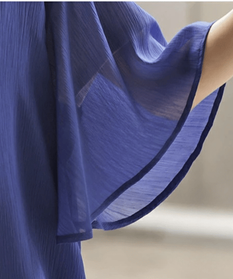 sheer dolman shirt / 3color　hm3002*