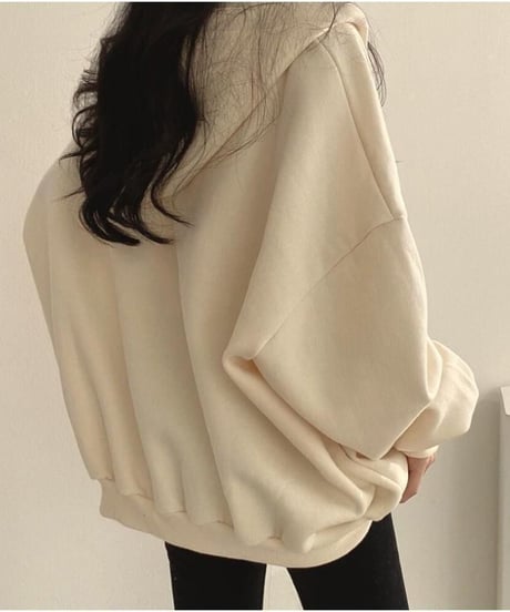 hoodie sweat top  / 4color　hm2639