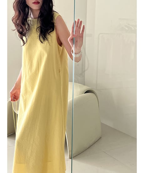twist back dress / 3color　hm3020