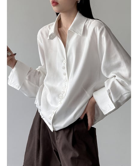 relaxed dolman shirt　hm3279