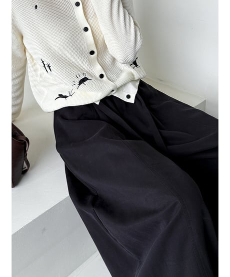 tencel wide pants / 3color　hm3289